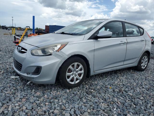 Hatchbacks HYUNDAI ACCENT 2014 Srebrny