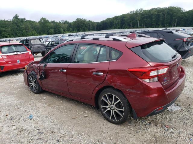  SUBARU IMPREZA 2017 Burgundy