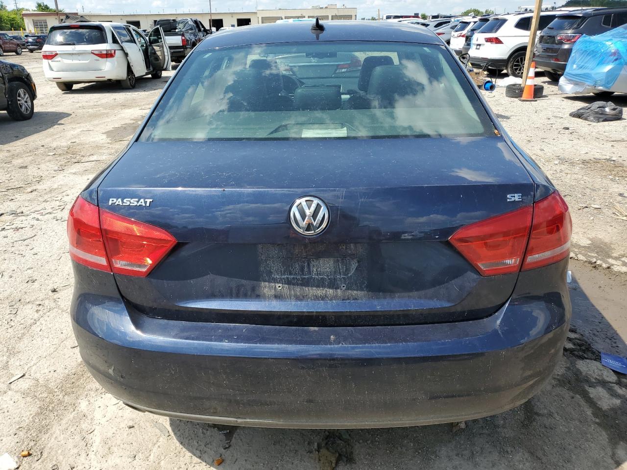2013 Volkswagen Passat Se VIN: 1VWBP7A35DC087692 Lot: 62236985