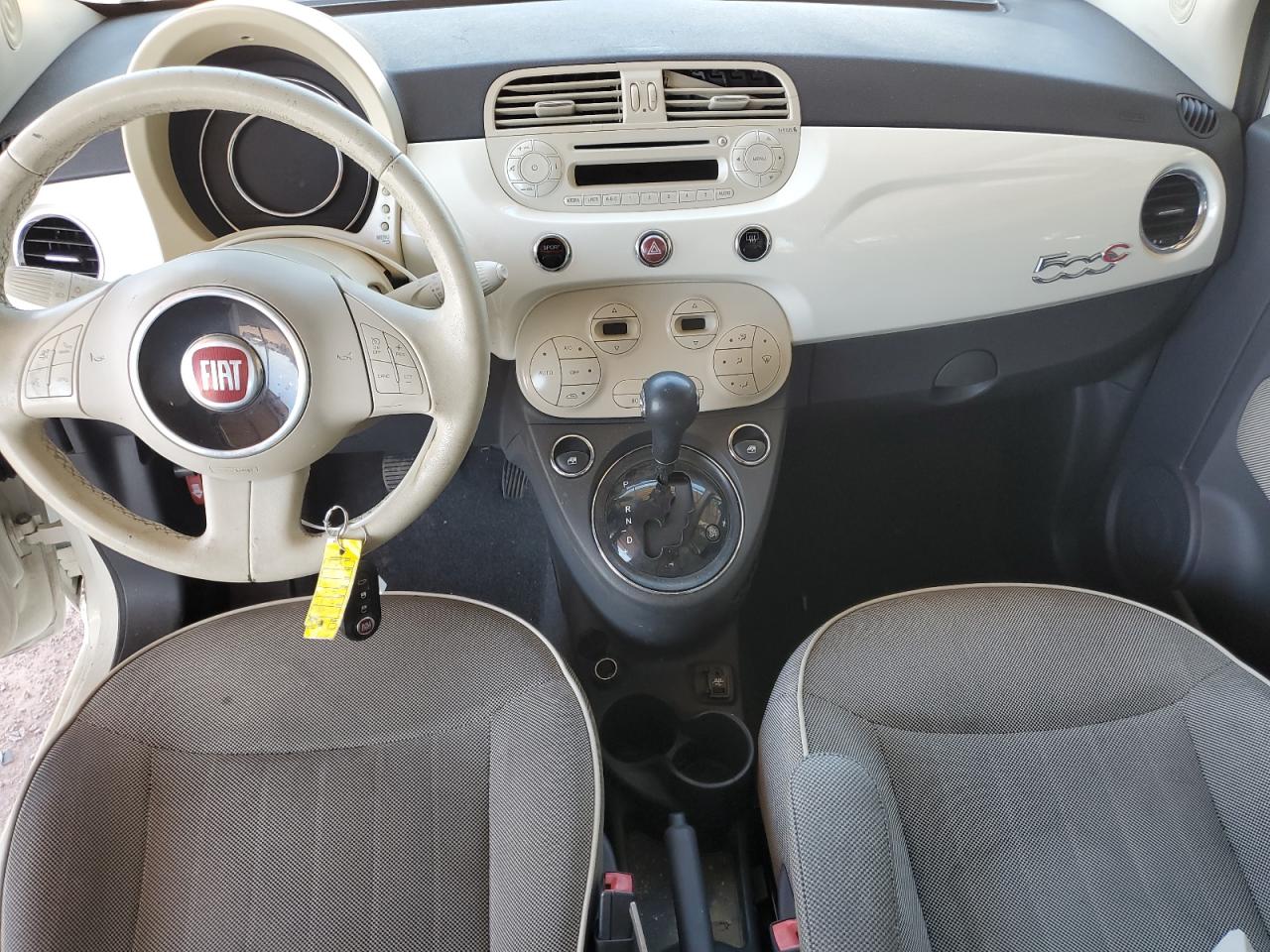 2015 Fiat 500 Lounge VIN: 3C3CFFER5FT667586 Lot: 65286915