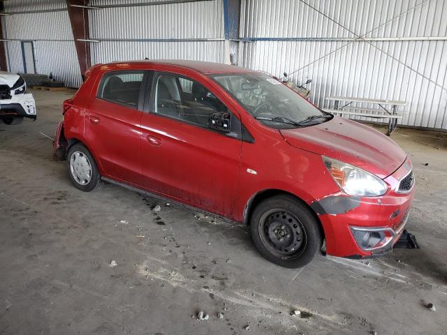  MITSUBISHI MIRAGE 2017 Red