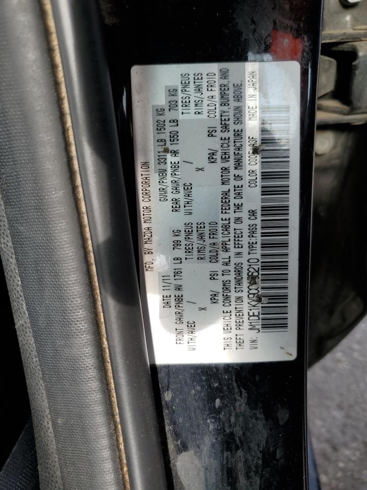 2012 Mazda Mazda2 VIN: JM1DE1KY9C0136210 Lot: 64882365