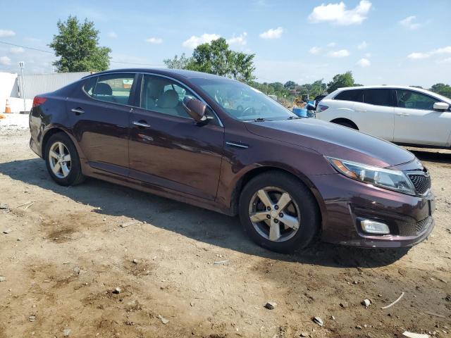  KIA OPTIMA 2015 Maroon