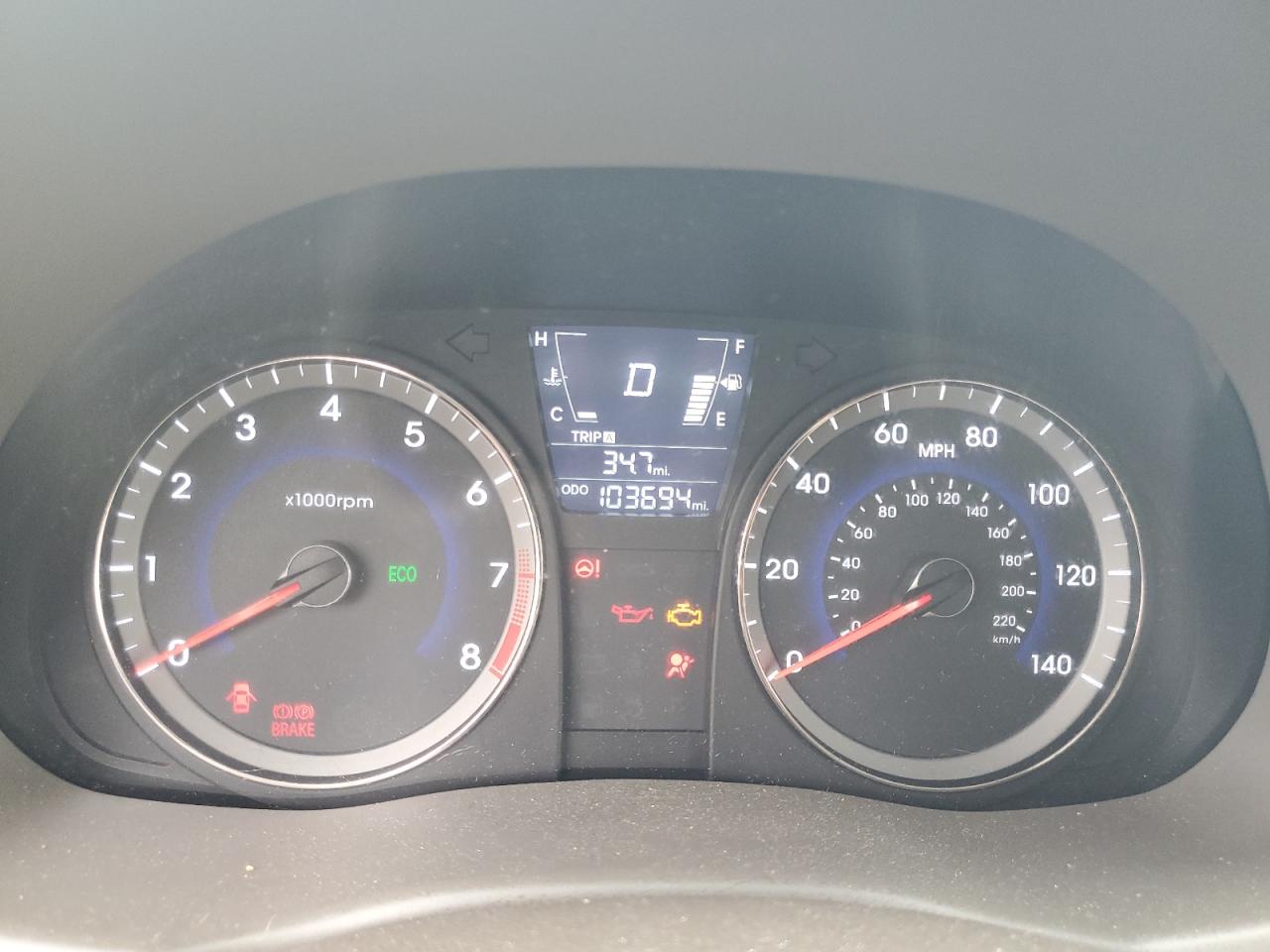 2014 Hyundai Accent Gls VIN: KMHCU4AE9EU677000 Lot: 63662205