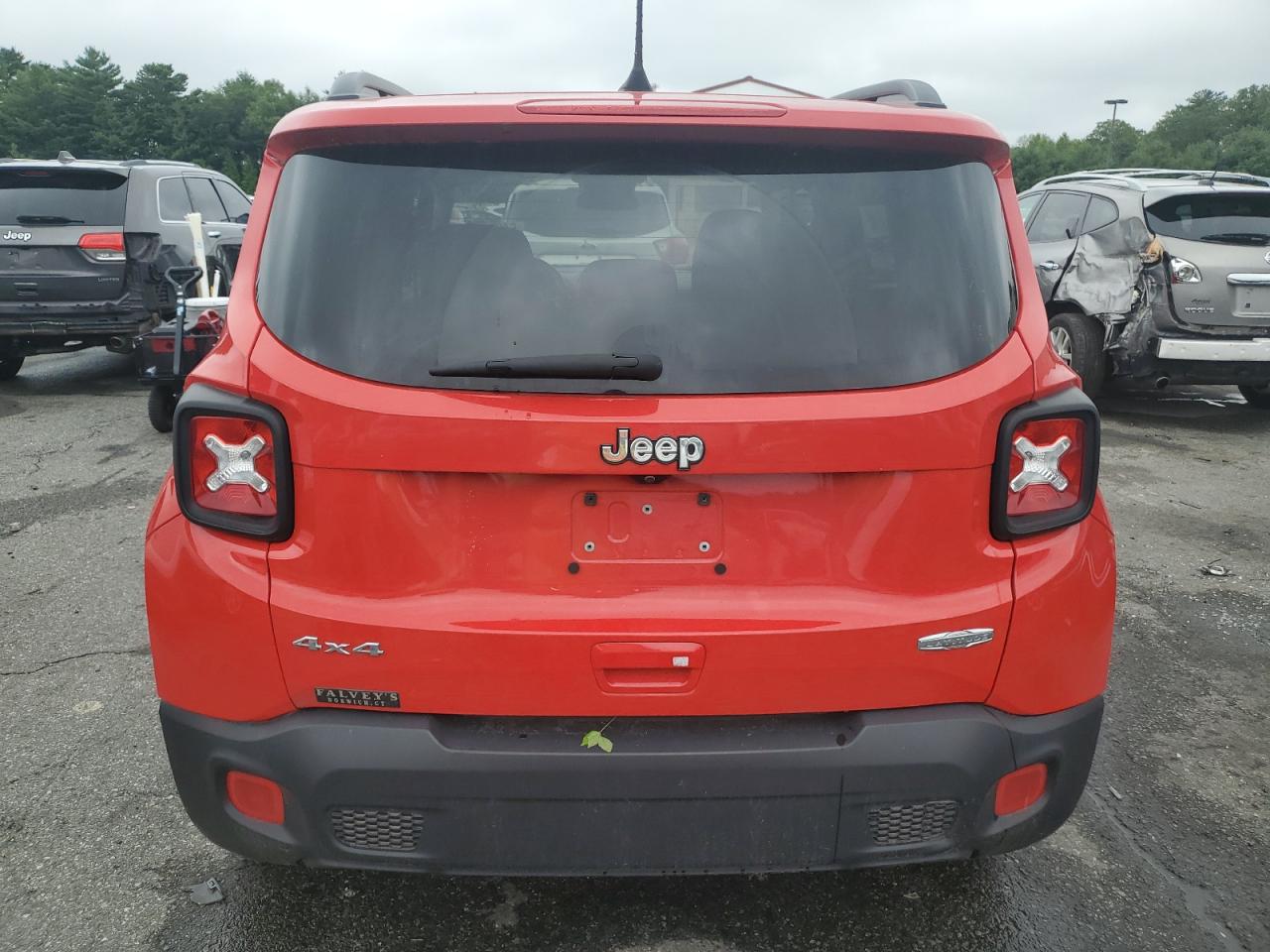 2018 Jeep Renegade Latitude VIN: ZACCJBBB6JPG83466 Lot: 64052975