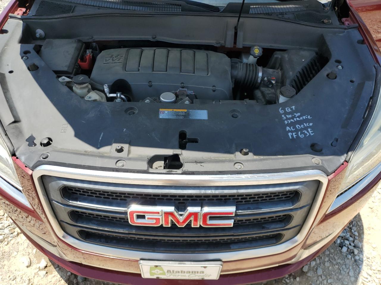 2016 GMC Acadia Sle VIN: 1GKKRPKD6GJ145592 Lot: 64886405
