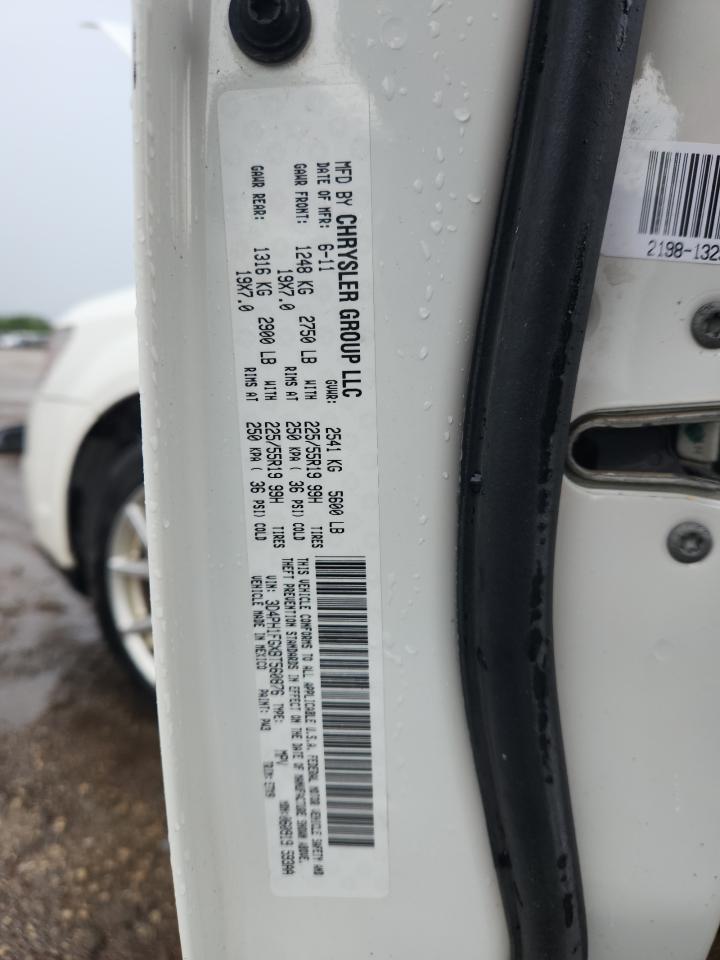 2011 Dodge Journey Mainstreet VIN: 3D4PH1FGXBT560876 Lot: 64974835