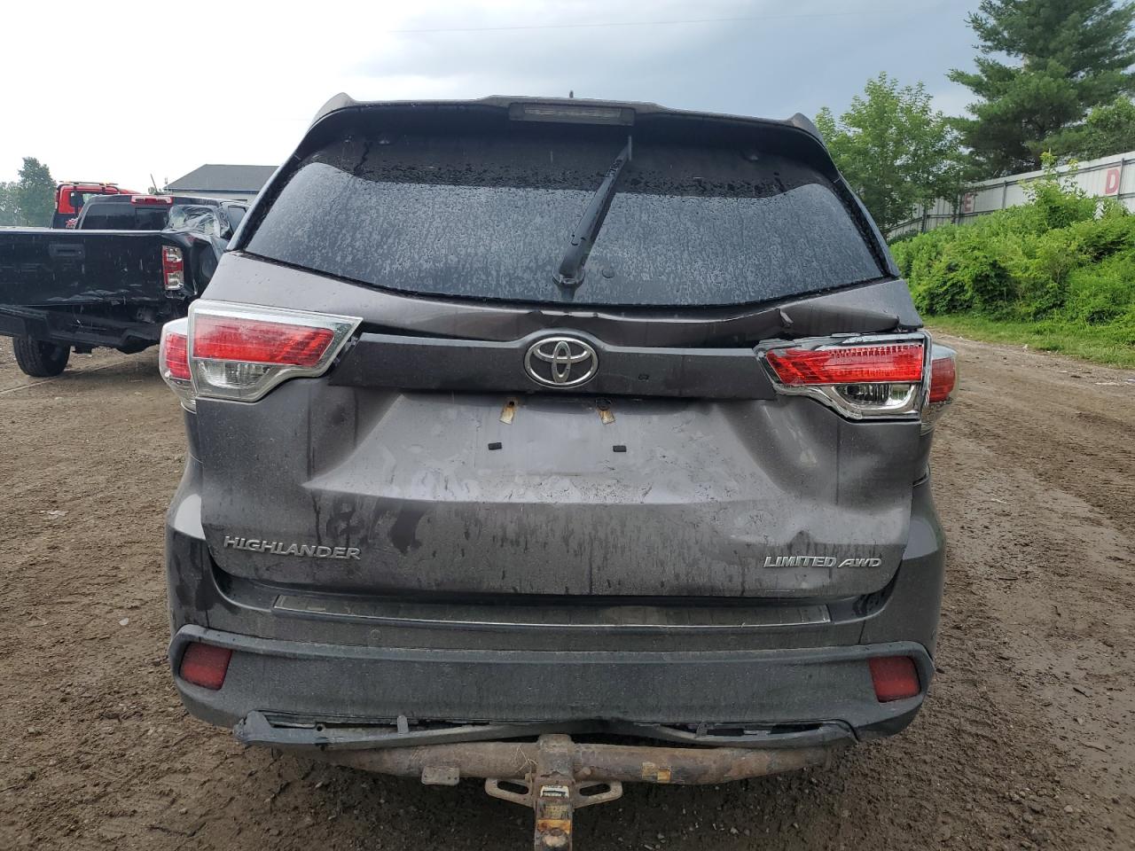 2016 Toyota Highlander Limited VIN: 5TDDKRFH9GS270414 Lot: 64274885
