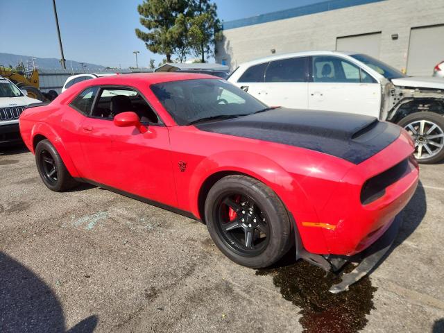  DODGE CHALLENGER 2018 Красный