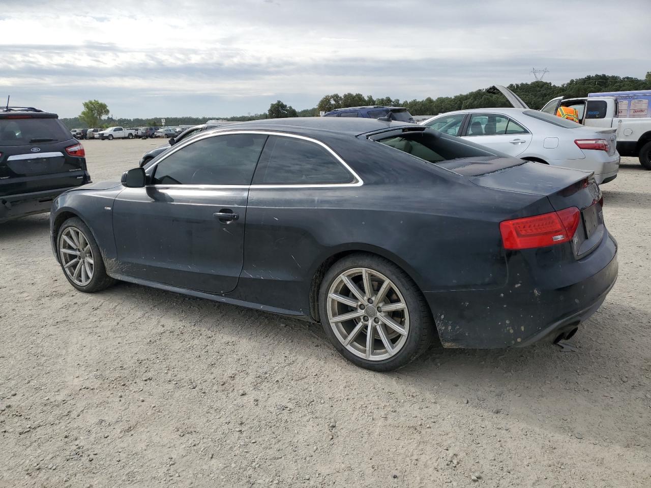 2015 Audi A5 Premium Plus black null flexible WAUMFAFR3FA032291 photo #3