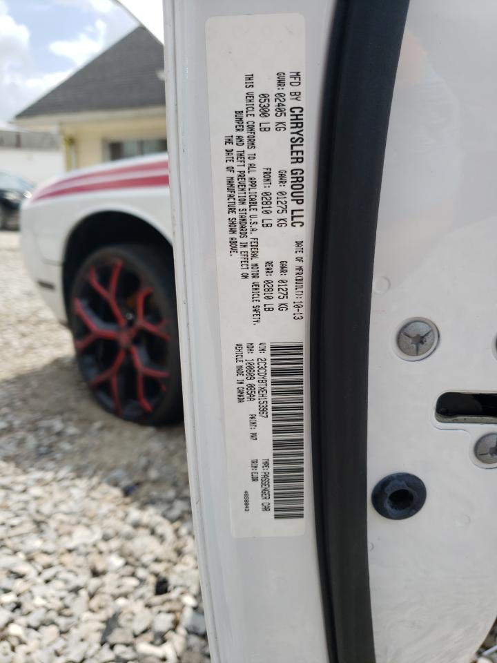 2014 Dodge Challenger R/T VIN: 2C3CDYBTXEH153967 Lot: 64726425
