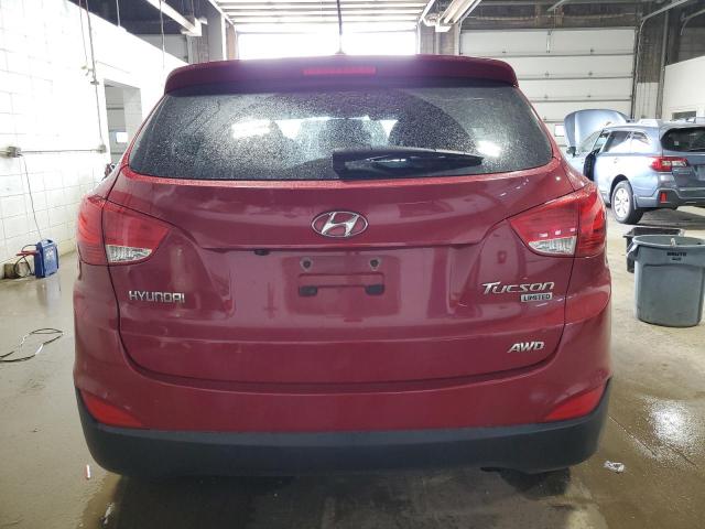  HYUNDAI TUCSON 2012 Czerwony