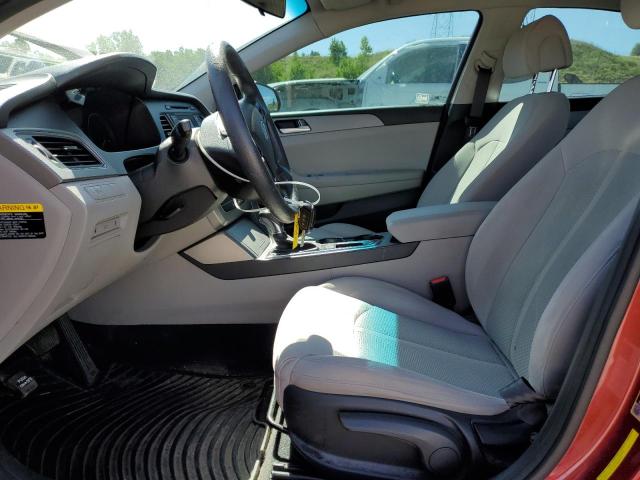  HYUNDAI SONATA 2015 Red