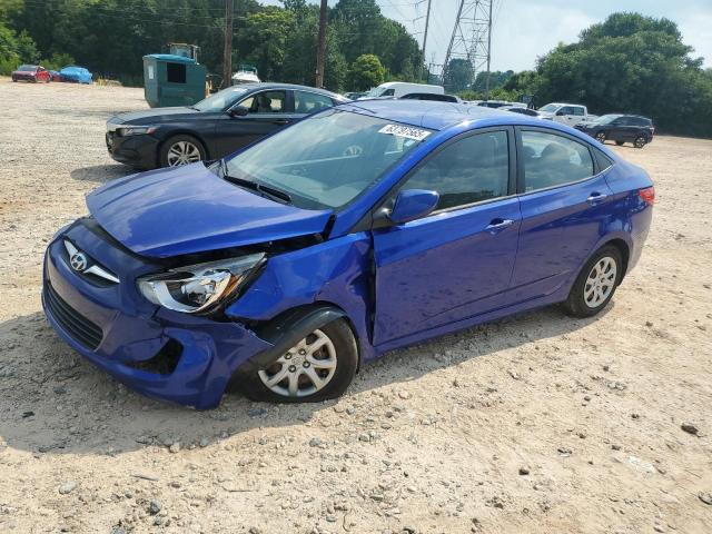  HYUNDAI ACCENT 2013 Granatowy
