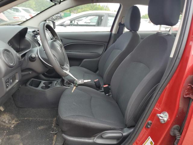  MITSUBISHI MIRAGE 2017 Red