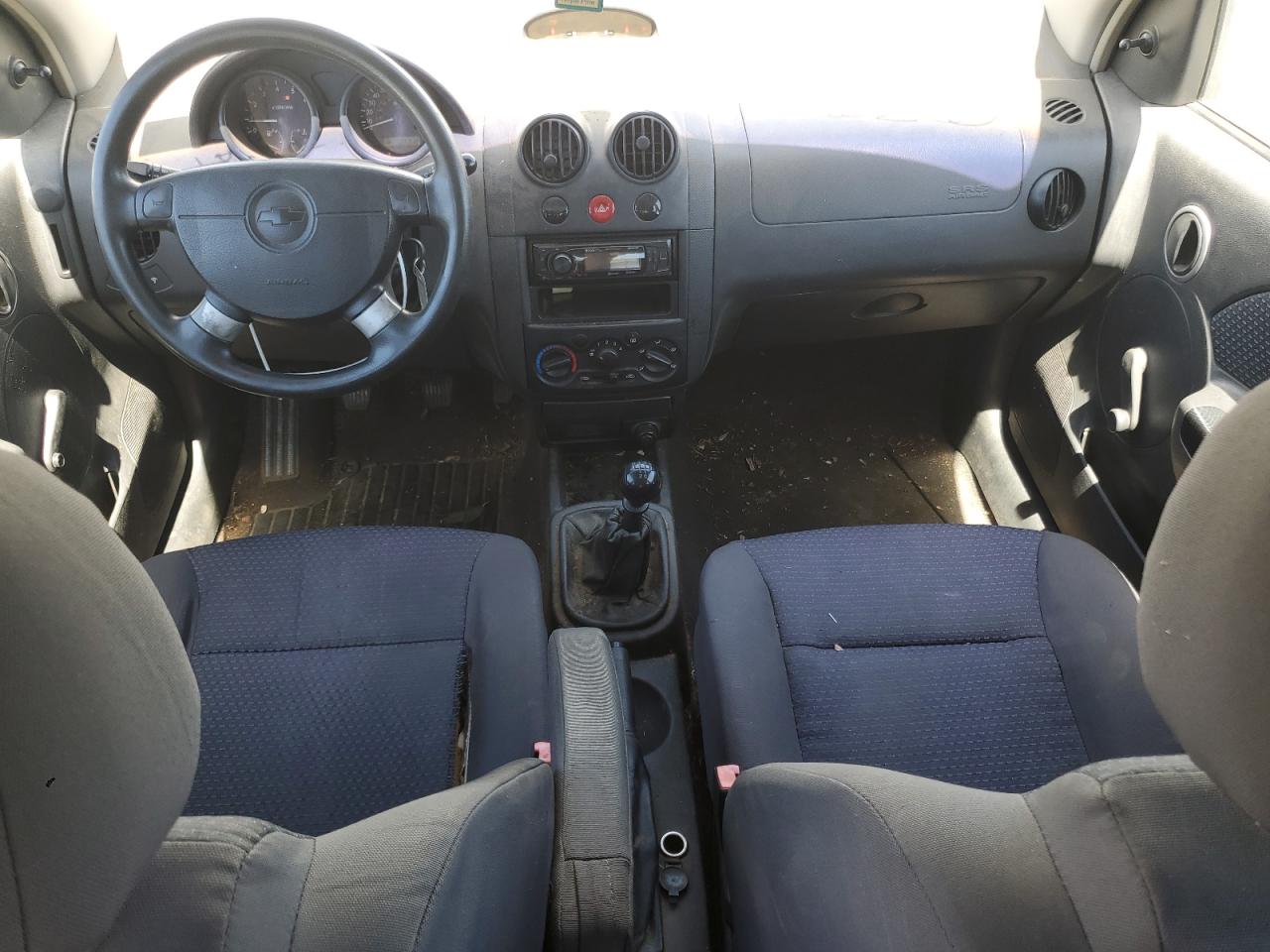 2007 Chevrolet Aveo Base VIN: KL1TD666X7B725336 Lot: 63699535