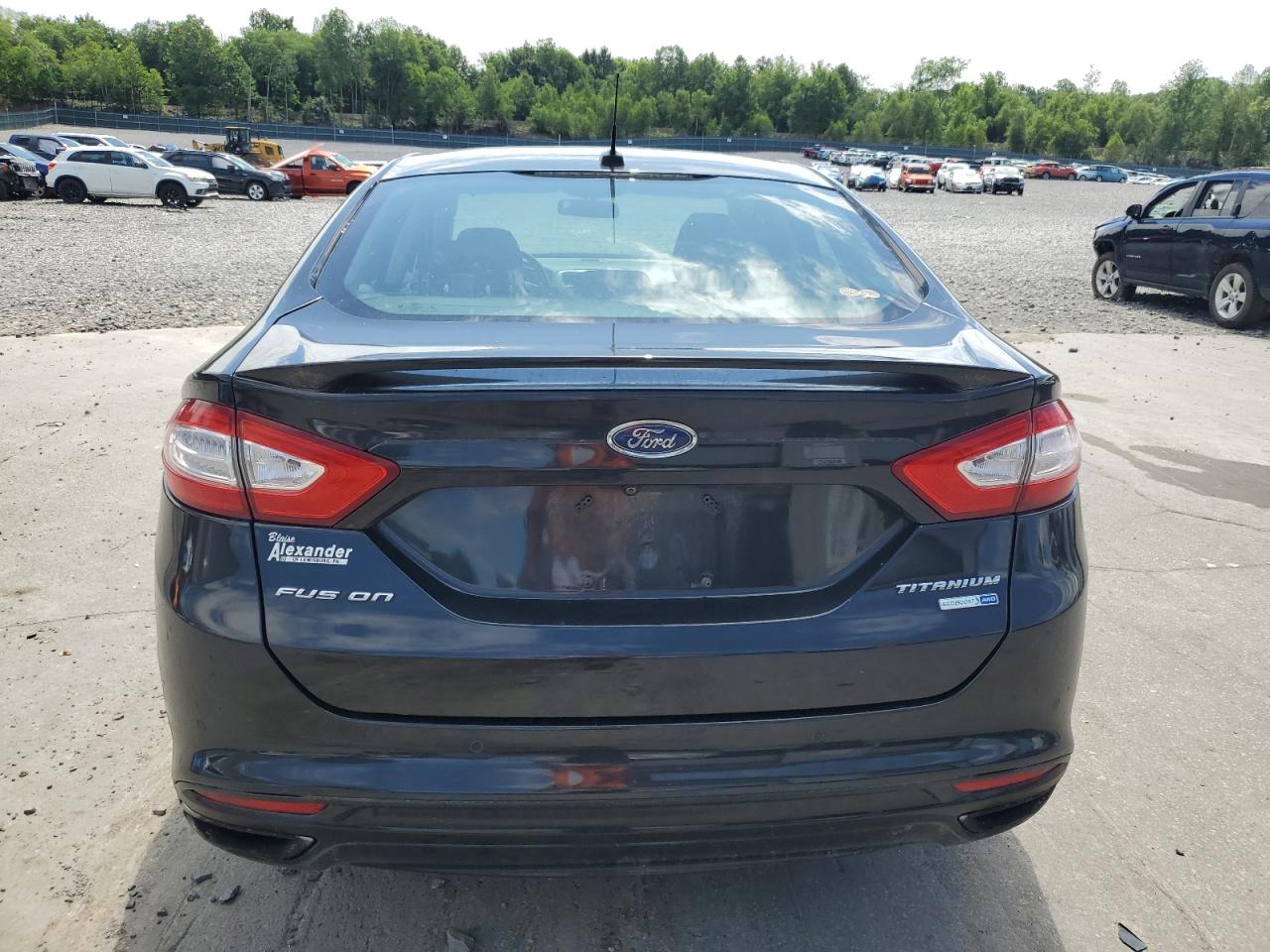 2013 Ford Fusion Titanium VIN: 3FA6P0D98DR154997 Lot: 64906605
