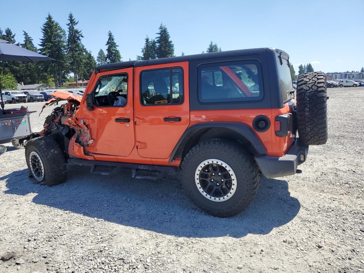 2018 Jeep Wrangler Unlimited Sport VIN: 1C4HJXDG8JW183775 Lot: 64964175