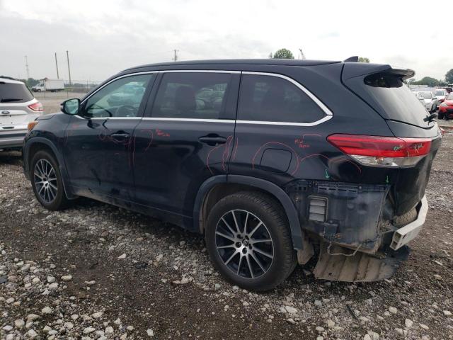  TOYOTA HIGHLANDER 2017 Czarny