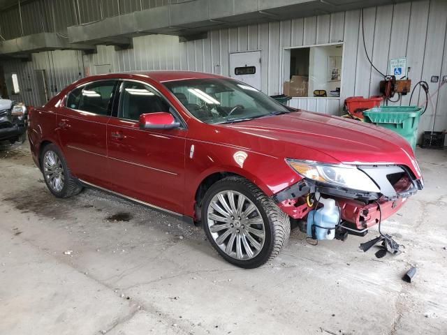  LINCOLN MKS 2013 Czerwony