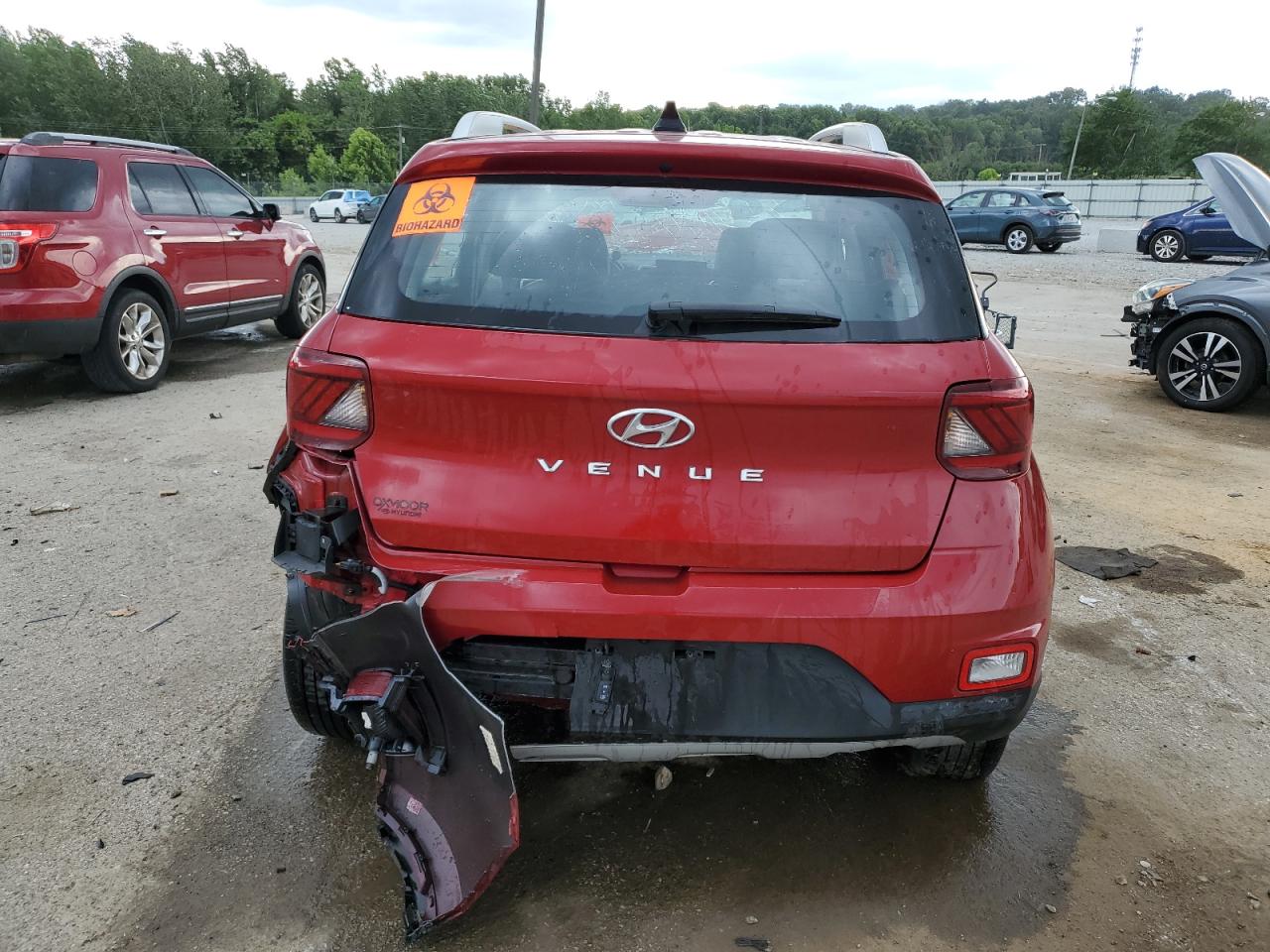 2022 Hyundai Venue Sel VIN: KMHRC8A32NU172015 Lot: 62357715