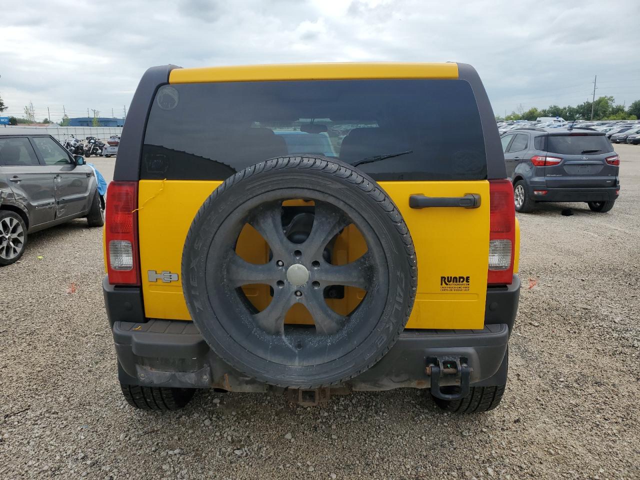 2007 Hummer H3 VIN: 5GTDN13E478208628 Lot: 65619165