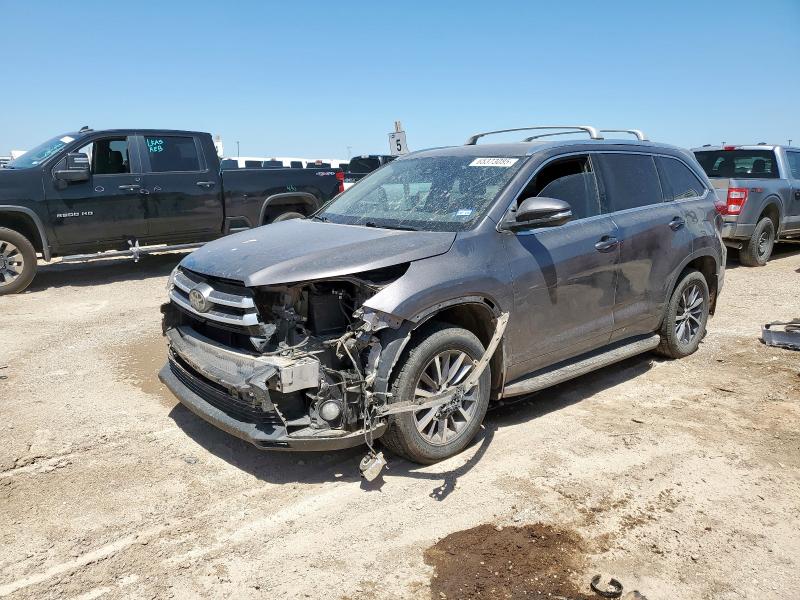  TOYOTA HIGHLANDER 2017 Gray