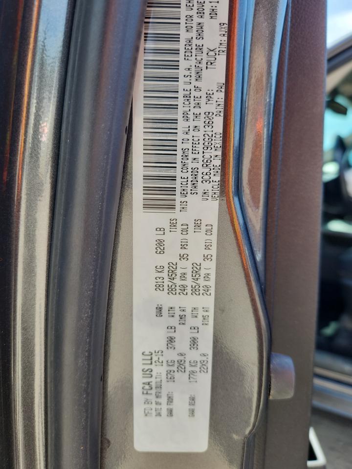 2016 Ram 1500 Sport VIN: 3C6JR6CT9GG213609 Lot: 63305065
