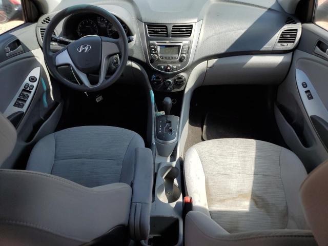 Sedans HYUNDAI ACCENT 2017 Red
