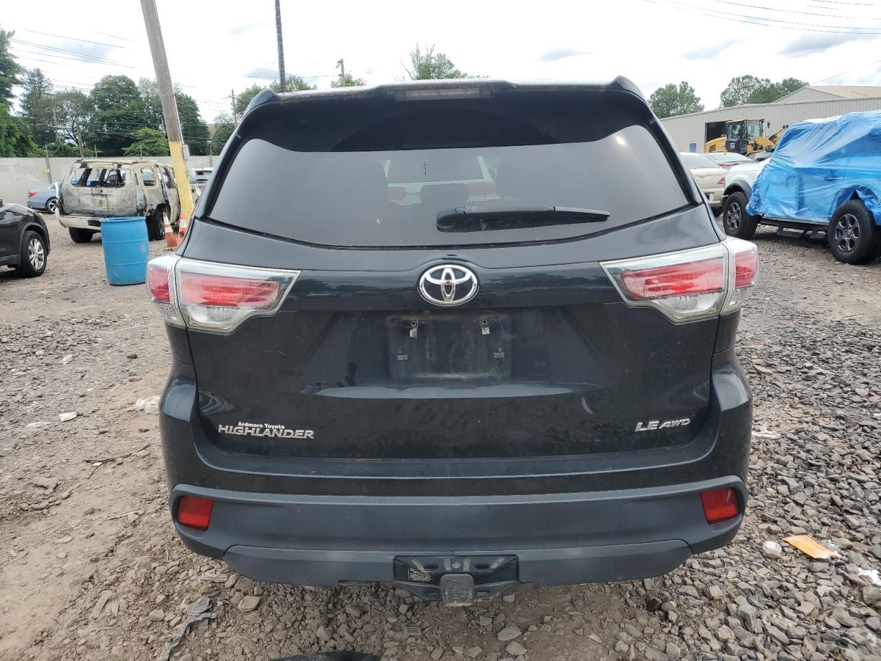 2015 Toyota Highlander Le VIN: 5TDBKRFH3FS194596 Lot: 65128385