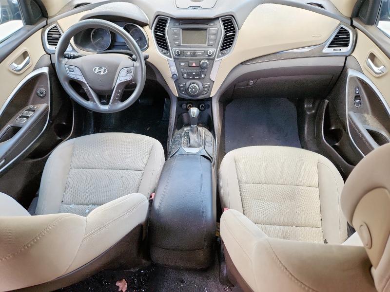  HYUNDAI SANTA FE 2018 Granatowy