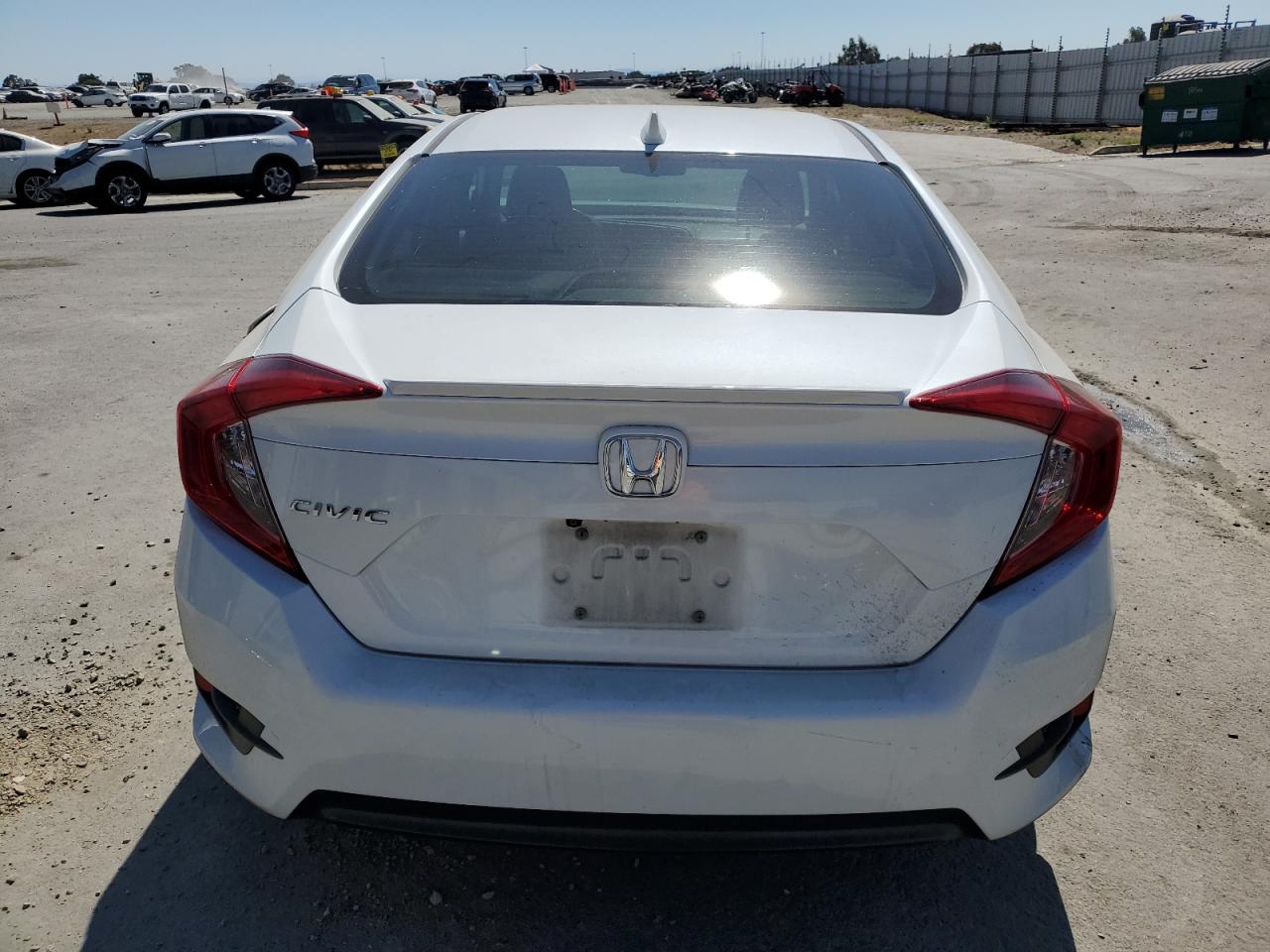 2018 Honda Civic Exl VIN: JHMFC1F78JX016174 Lot: 64863285