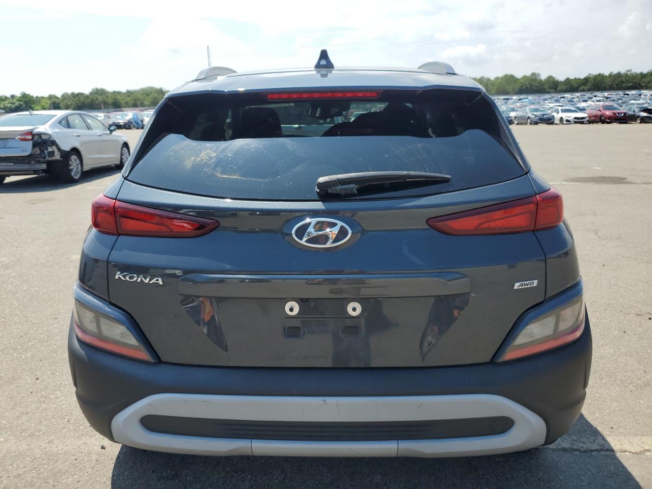 2022 Hyundai Kona Sel VIN: KM8K6CAB9NU890986 Lot: 63836555