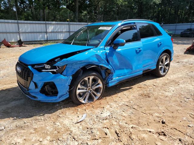  AUDI Q3 2021 Синий
