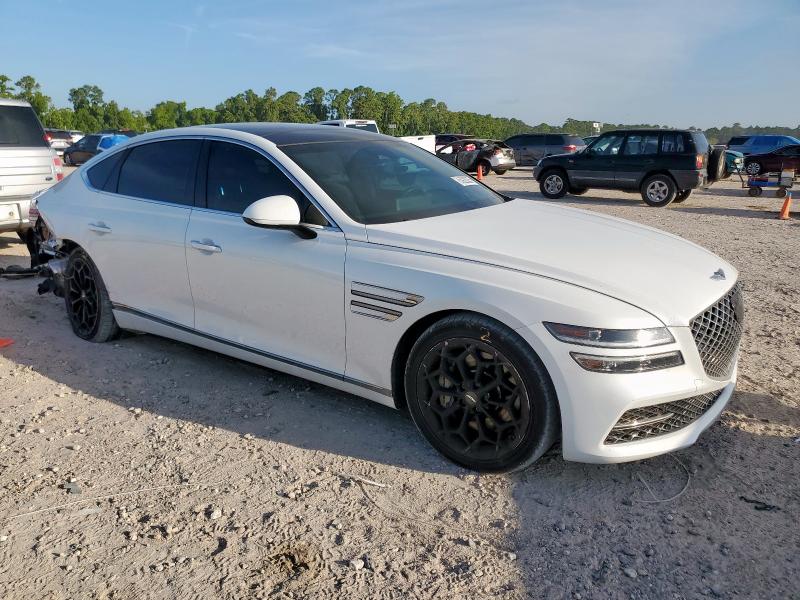  GENESIS G80 2021 Белы