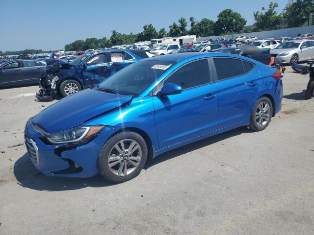  HYUNDAI ELANTRA 2018 Синий