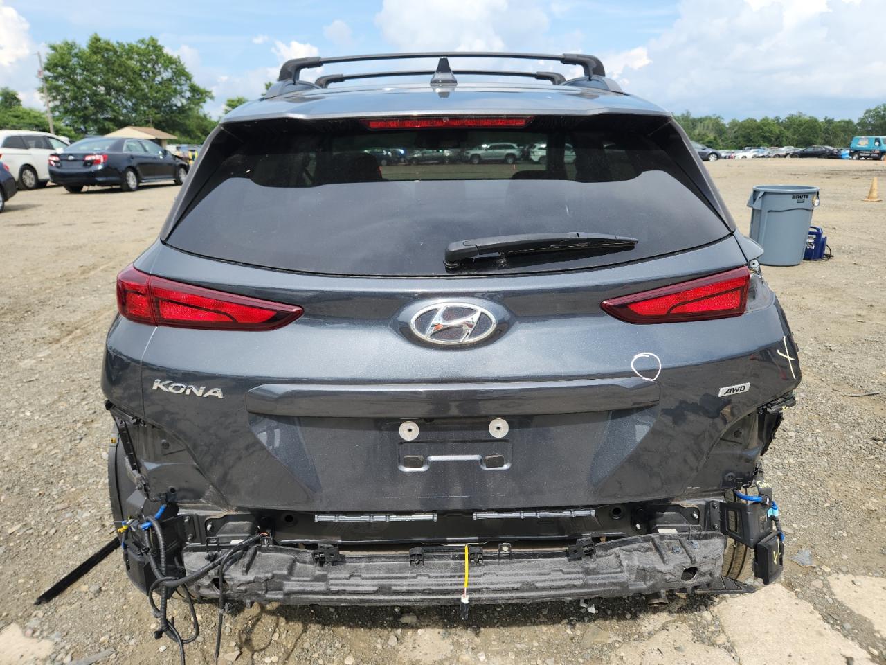 2022 Hyundai Kona Sel VIN: KM8K3CAB9NU820753 Lot: 64362945