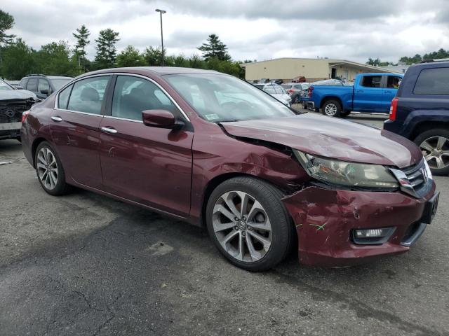 Sedans HONDA ACCORD 2014 Bordowy