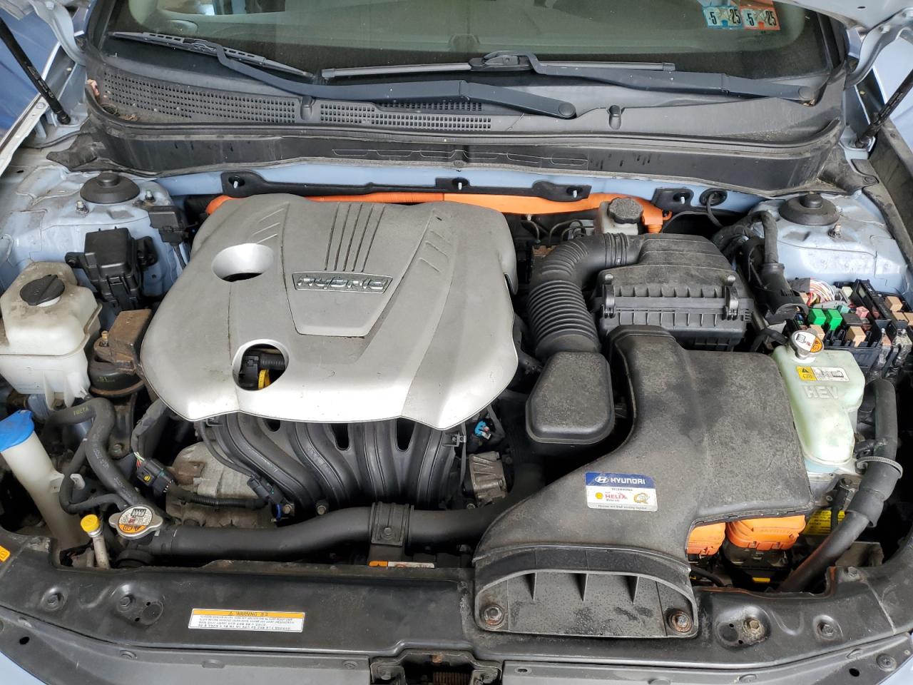 2013 Hyundai Sonata Hybrid VIN: KMHEC4A47DA084268 Lot: 63618505