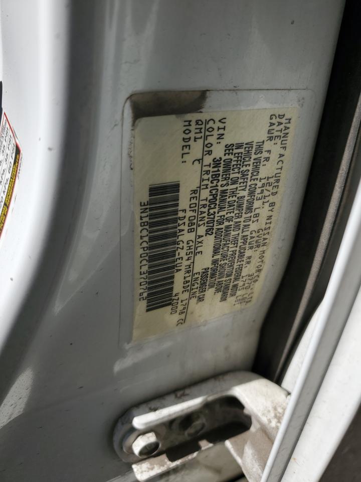2012 Nissan Versa S VIN: 3N1BC1CP0CL370762 Lot: 63118935