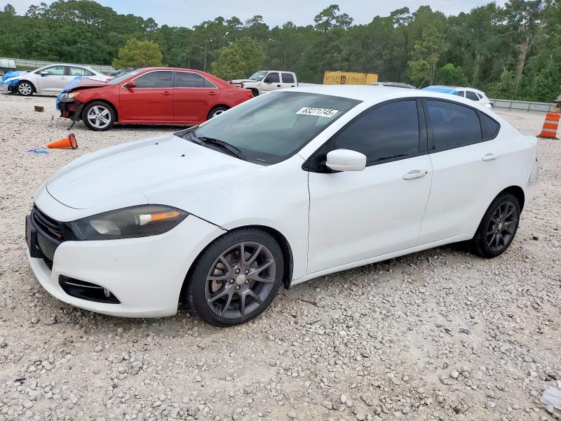  DODGE DART 2015 White