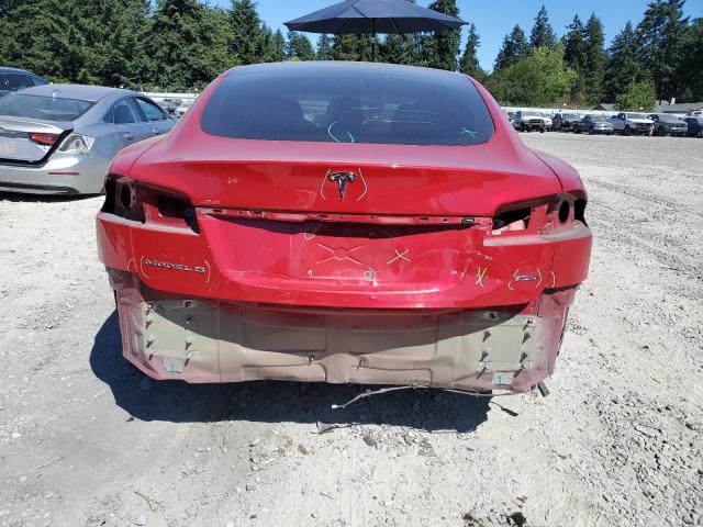  TESLA MODEL S 2017 Burgundy