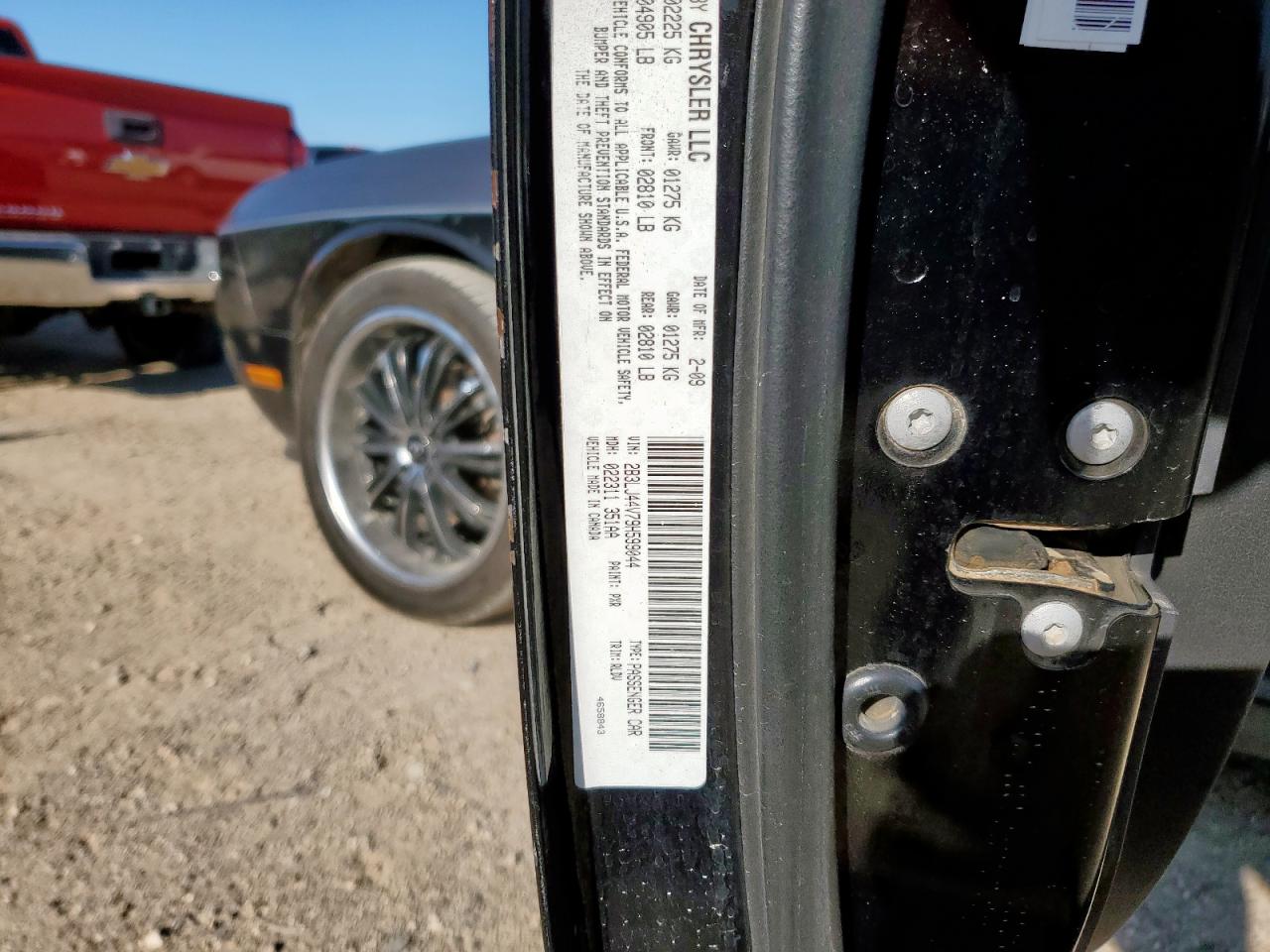 2009 Dodge Challenger Se VIN: 2B3LJ44V79H599044 Lot: 63261505