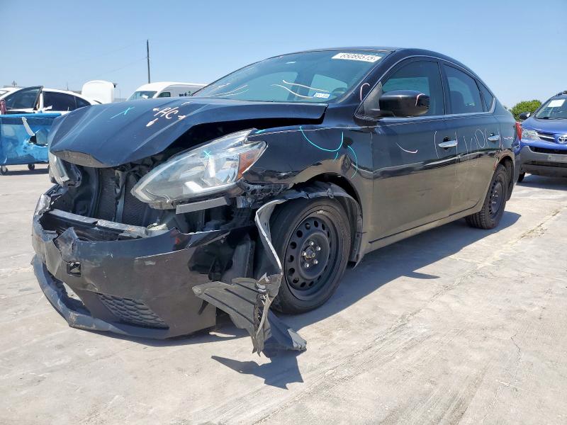  NISSAN SENTRA 2017 Черный