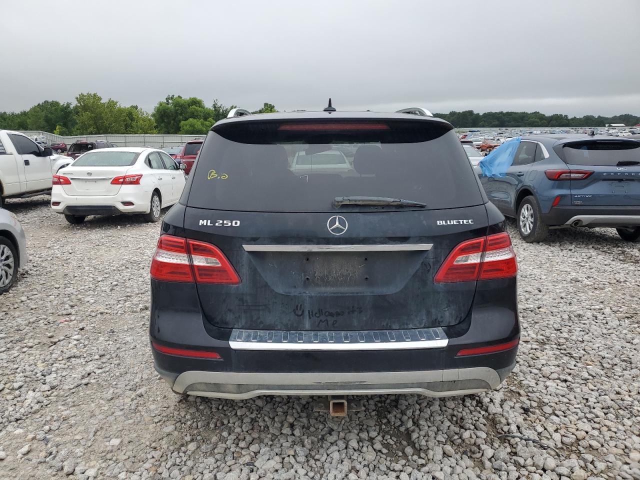 2015 Mercedes-Benz Ml 250 Bluetec VIN: 4JGDA0EB0FA537202 Lot: 65013535