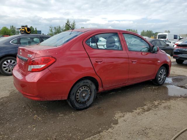  MITSUBISHI MIRAGE 2017 Red