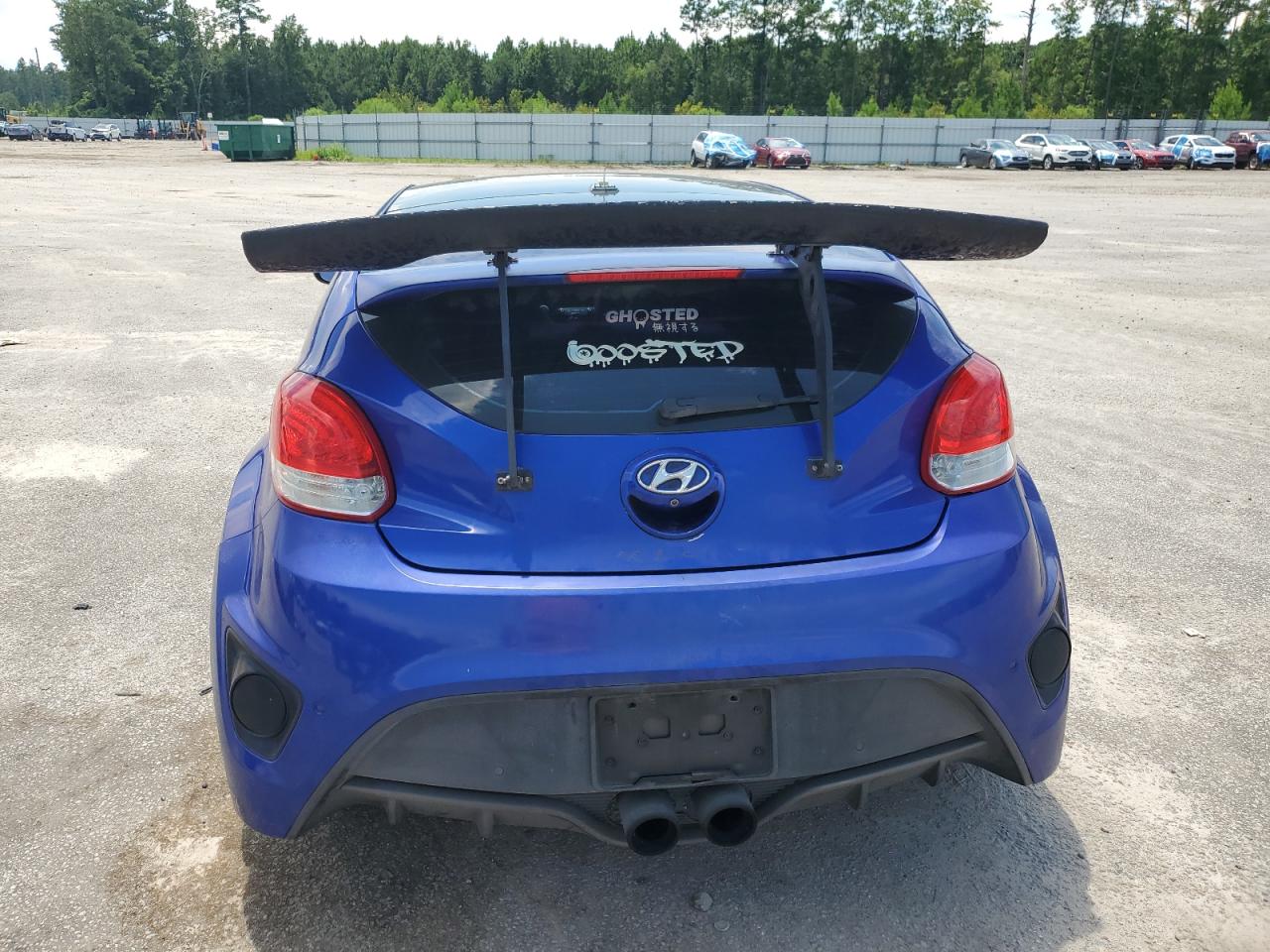 2014 Hyundai Veloster Turbo VIN: KMHTC6AE7EU205196 Lot: 66582555