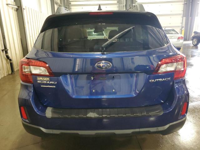  SUBARU OUTBACK 2016 Синий
