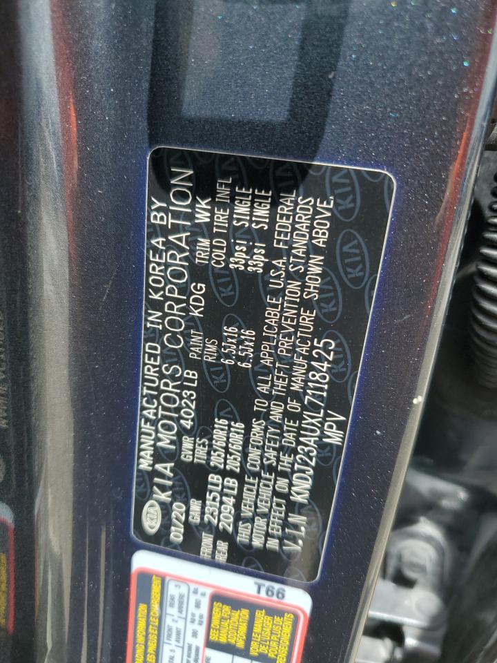 2020 Kia Soul Lx VIN: KNDJ23AUXL7118425 Lot: 64862985