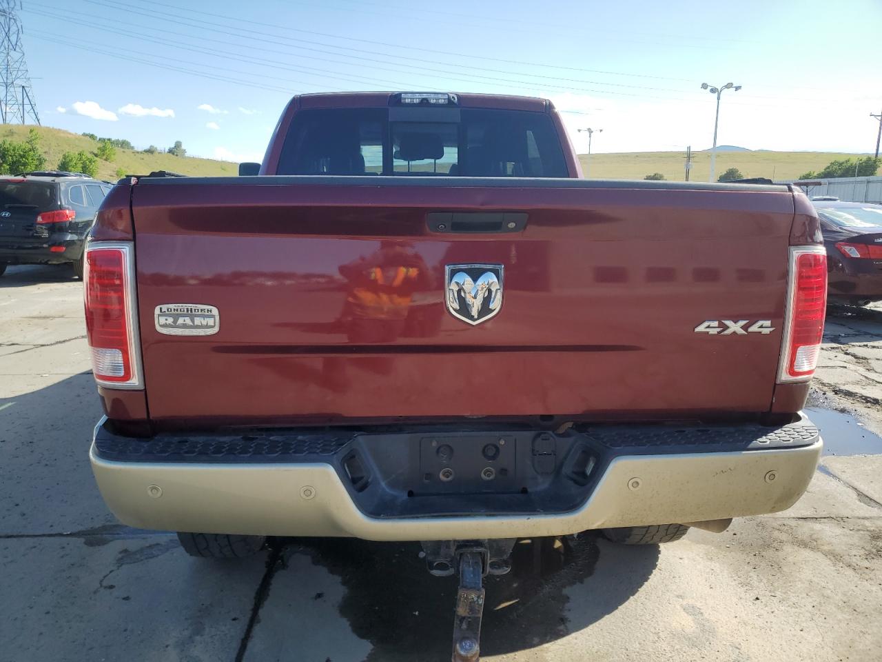 2016 Ram 2500 Longhorn VIN: 3C6UR5PL9GG323982 Lot: 62569565